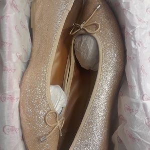 Candies Gold Flats size 8.5